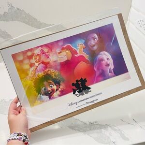 Disney Immersive Animation Experience 11” x 17” Print